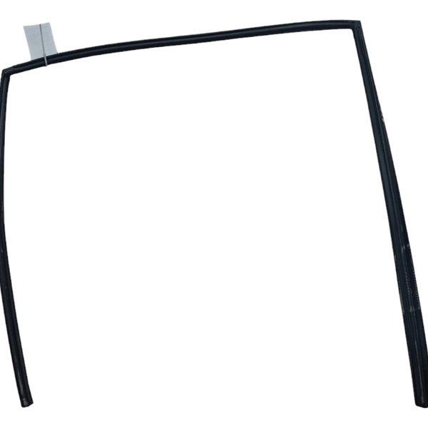 Borracha Canaleta Porta Traseira Esquerda Jac J5 1.5 2012 13 Preto