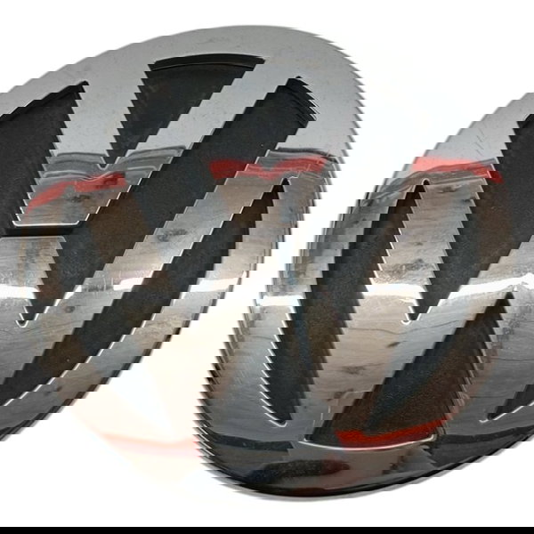 Emblema Vw Tampa Traseira Volkswagen Gol Polo Spacefox 2010 Prata