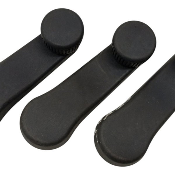 Kit Manivela Vidro Manual Volkswagen Spacefox 2014 2015 2016 Preto