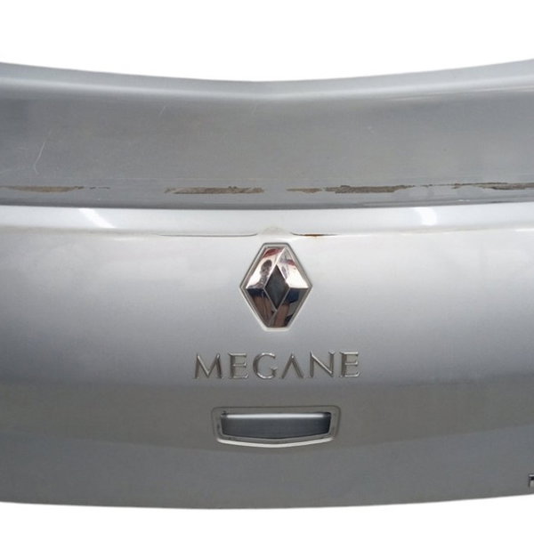 Tampa Traseira Porta Malas Renault Megane 2007 2008 2009 10 Prateado
