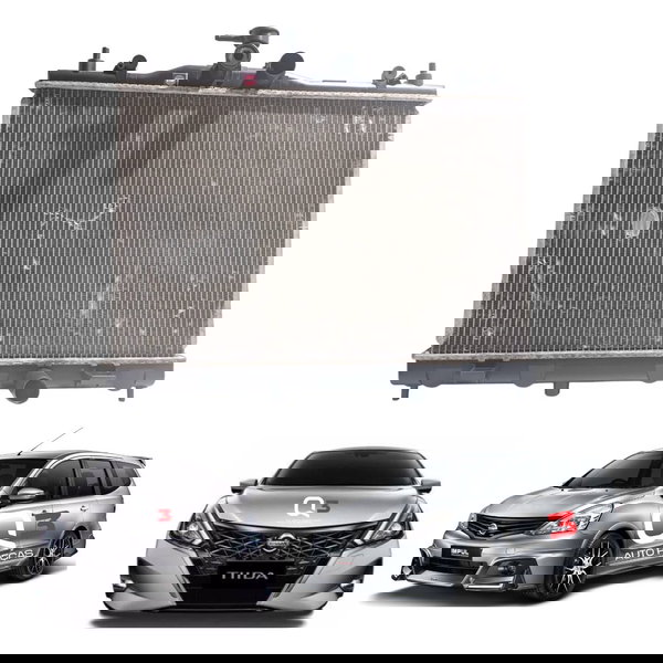 Radiador Agua Motor Nissan Tiida Livina 1.8 2008 09 10 11 12