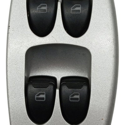 Comando Botão Elétrico Dianteiro Esquerdo Lifan 320 2011 12 Prata