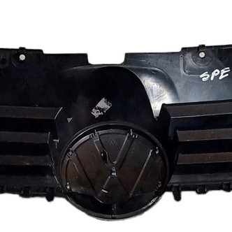 Grade Dianteira Volkswagen Spacefox 2015 Preto Dianteiro
