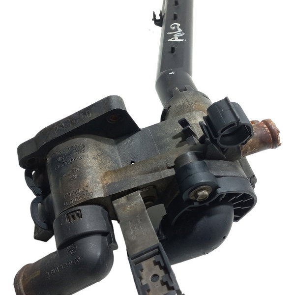 Carcaça Válvula Termostática Volkswagen Polo 2010