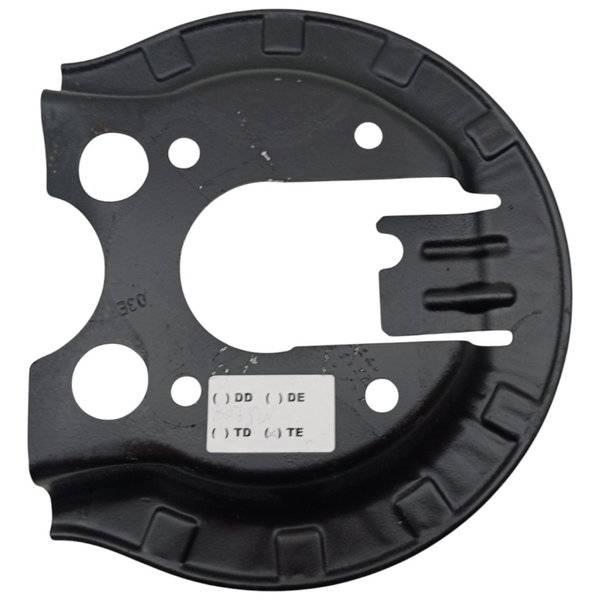 Espelho Freio Roda Traseira Esquerda Peugeot 307 Sw 2.0 2004 Preto