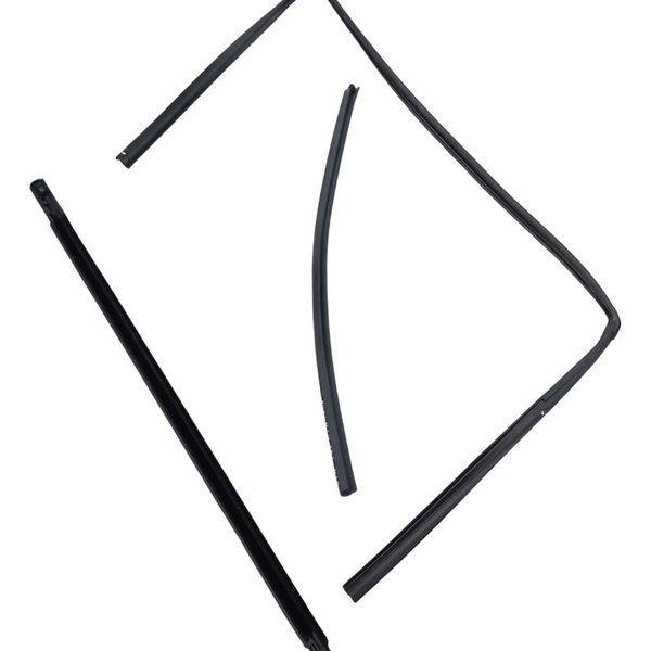 Kit Pestana Canaleta Dianteira Esquerda Kia Sorento 2.4 2015 Preto