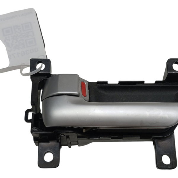 Maçaneta Interna Traseira Esquerda Kia Sorento 2.4 2014 2015 Preto Traseira