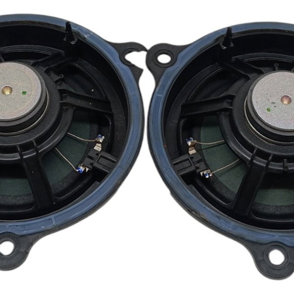 Par Alto Falante Diateiro Nissan Kicks 2019 20 21 22 Detalhe Preto