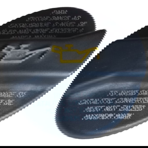 Tampa Óleo Motor Volkswagen Spacefox 2015 Preto