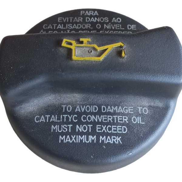 Tampa Óleo Motor Volkswagen Spacefox 2015 Preto