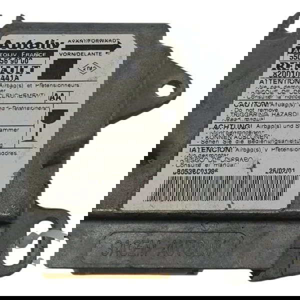 Módulo Airbag Renault Scenic Megane 550569000 2002 2003 2004