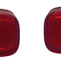 Par Olho Gato Refletor Parachoque Tras Peugeot 206 Sw 2004