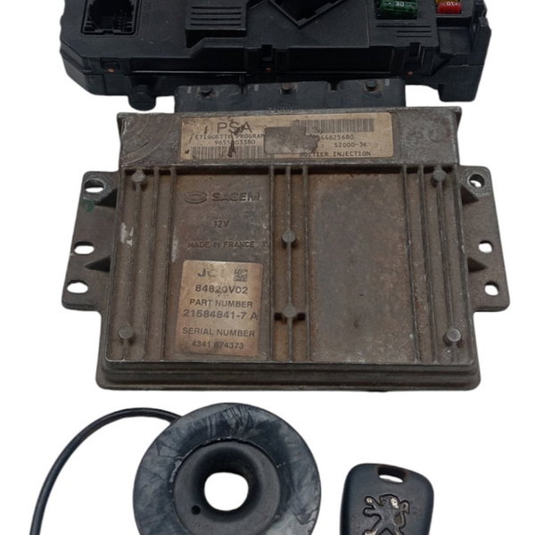 Kit Code Injeção Peugeot 206 Sw 1.4 2003 2004 2005 2006 2007