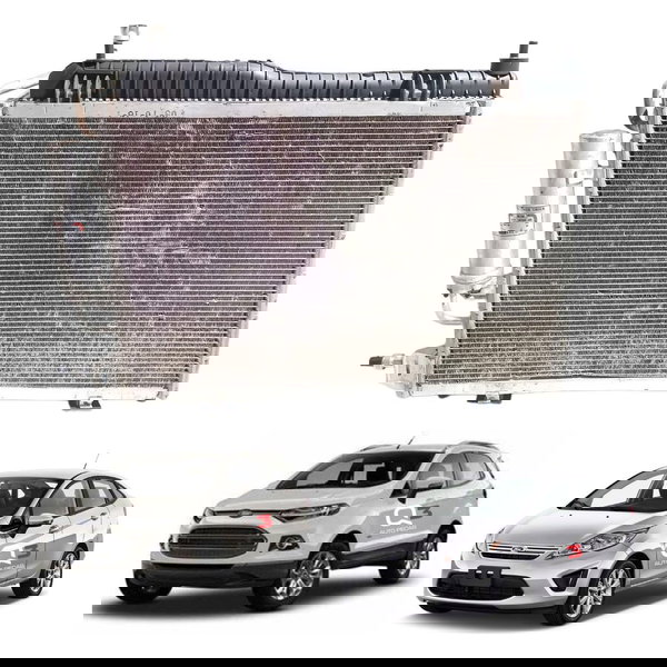 Kit Radiador Ford Ka New Fiesta Ecosport 1.5 1.6 2013 2016