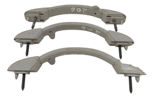 Kit 3 Alça Teto Pqp Peugeot 206 2003 2004 2005 2006 2007