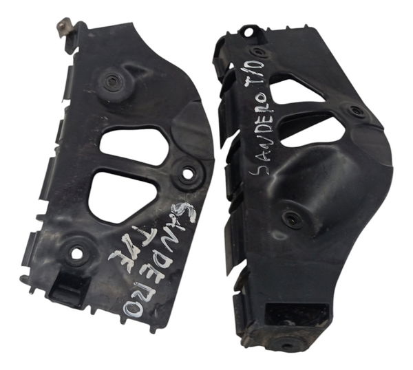 Par Guia Parachoque Traseiro Renault Sandero 2012 2013 2014