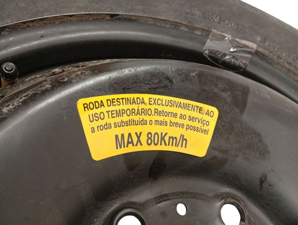 Pneu Estepe Roda Duster 145/90-16