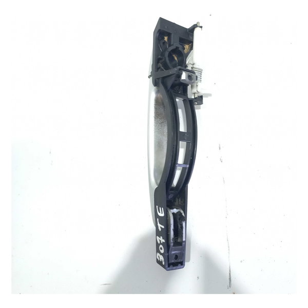 Maçaneta Externa Traseira Esquerda Peugeot 307 Prata Traseira