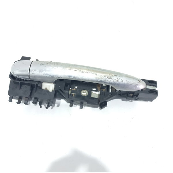 Maçaneta Externa Traseira Esquerda Renault Megane Prateado Traseira