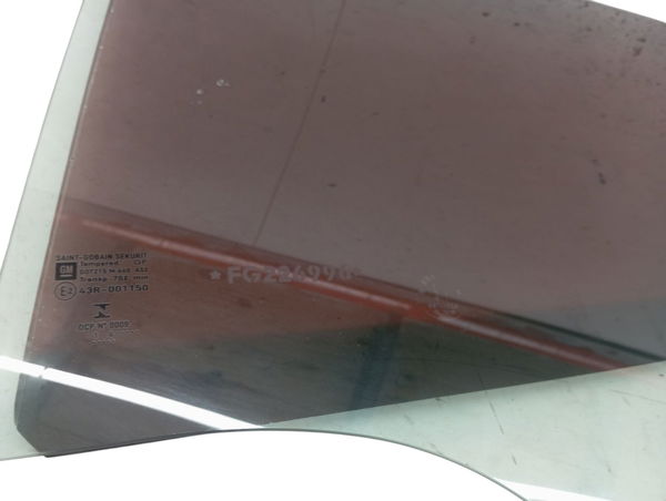 Vidro Porta Traseira Esquerda Chevrolet Prisma 2013 2014