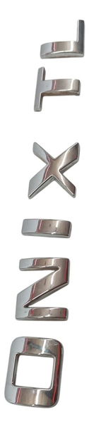 Emblema Tampa Traseira Chevrolet Onix 2014 2015 2016 2017 Cinza