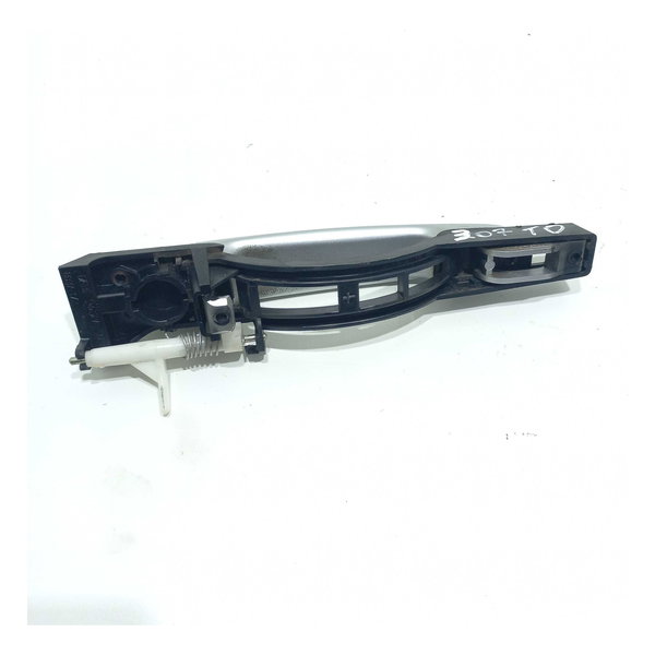 Maçaneta Externa Traseira Direita Peugeot 307 Prata Traseira