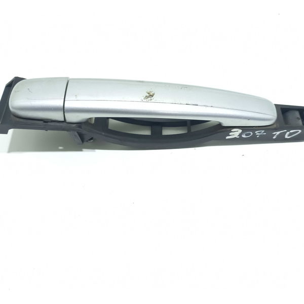 Maçaneta Externa Traseira Direita Peugeot 307 Prata Traseira