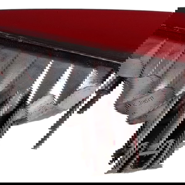 Lanterna Tampa Traseira Esquerda Fiat Stilo 2010 Esquerdo/motorista Vermelho