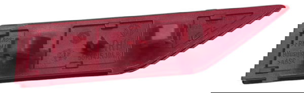 Refletor Olho Gato Traseiro Vokswagen Saveiro Cross G7 2017 Vermelho