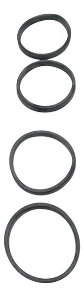 Kit 4 Junta Coletor Admissão Peugeot 206 1.6 16v 2003 2004
