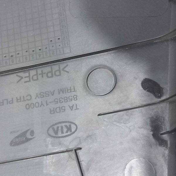 Acabamento Coluna Central Lado Esquerdo Kia Picanto 2012