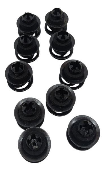Kit 10 Grampos Fixação Porta Volkswagen New Beetle 2009 2010
