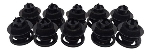 Kit 10 Grampos Fixação Porta Volkswagen New Beetle 2009 2010