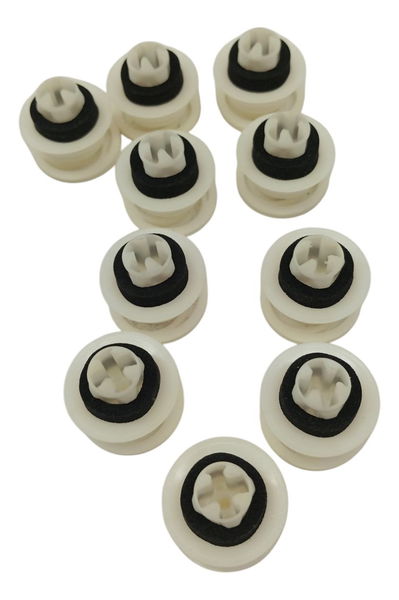 Kit 10 Grampos Fixação Porta Volkswagen New Beetle 2009 2010