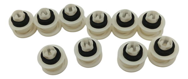 Kit 10 Grampos Fixação Porta Volkswagen New Beetle 2009 2010