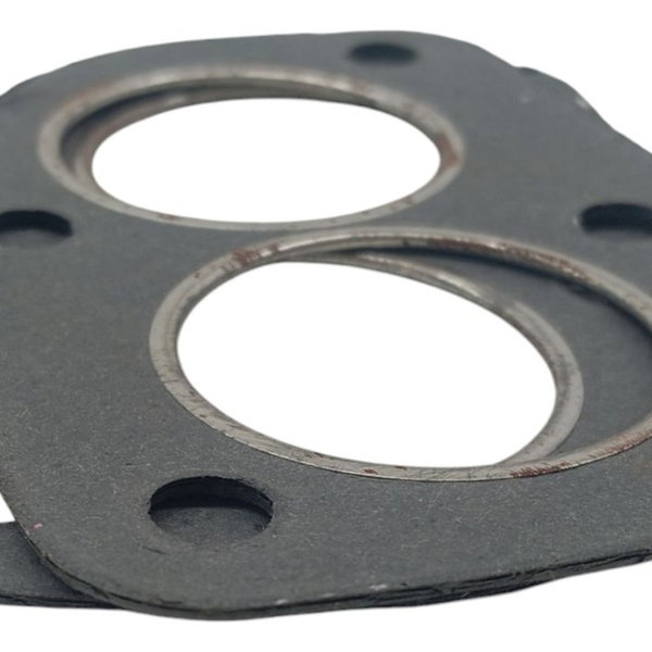 Kit 2 Junta Flange Escape Fiat Strad 1.5 8v 2000