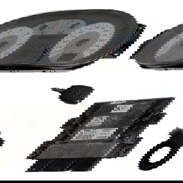 Kit Code Injeção Renault Clio 1.0 16v 2007 2008 2009