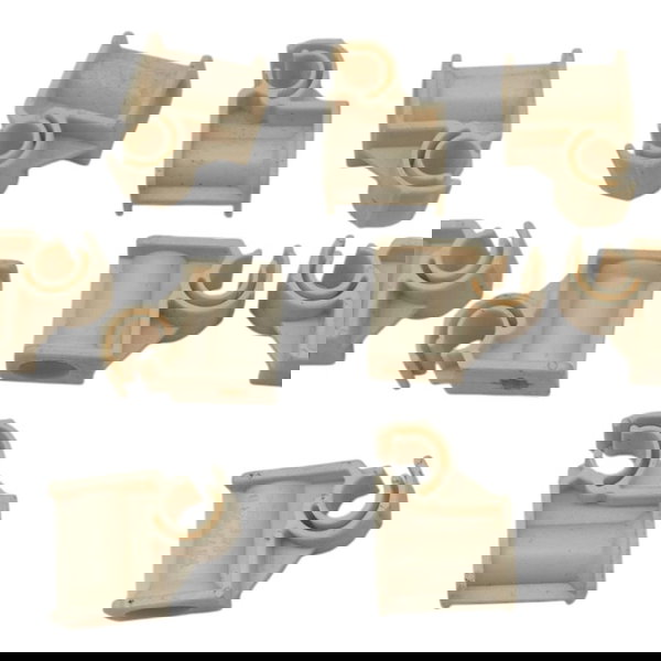 Kit 9 Bucha Pedal Embreagem Volkswagen Fox Amarok 2010 2011