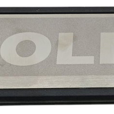 Par Faixa Soleira Volkswagen Golf Mk7 2017 2018 2019 Prateado