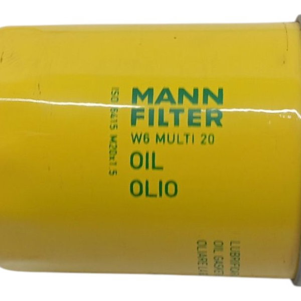 Filtro Óleo Mann W6 Multi 20 Fiat Uno 1.0 8v 2010 2011 2012