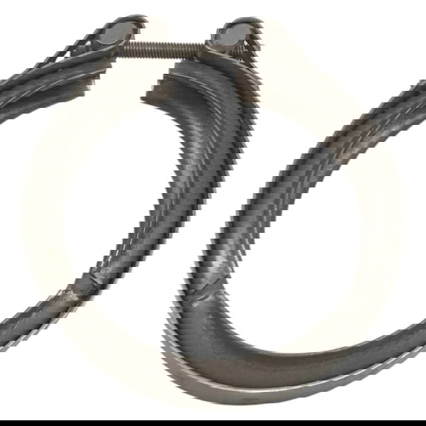 Braçadeira Escape Volkswagen Amarok 2010 2011 Prata