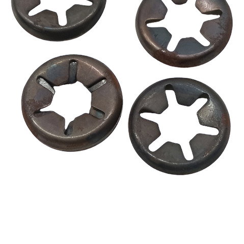 Kit 8 Arruelas Trava Dobradiças Portas Chevrolet S10 Blazer