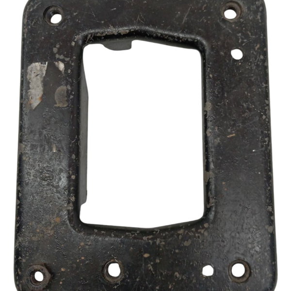 Suporte Placa Dianteira Esquerda Fiat Doblo 2002 Preto