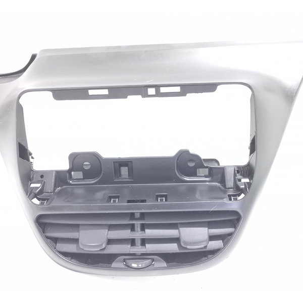 Moldura Painel Central C/difusor Ar Peugeot 208 2014