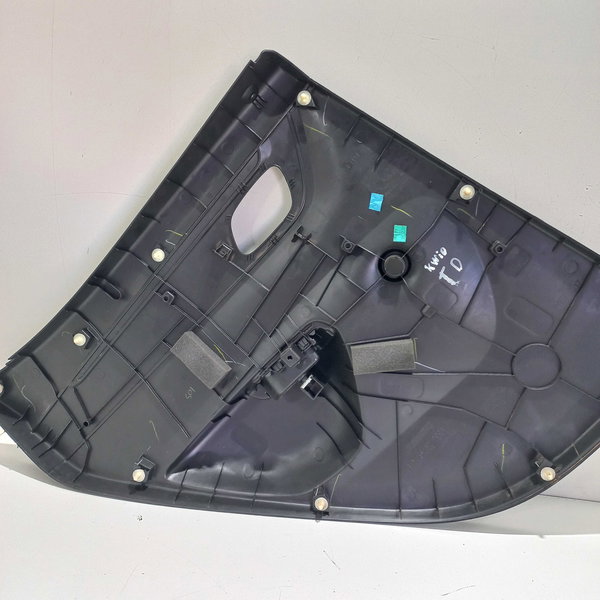Forro Porta Traseiro Direito Renault Kwid 2020 Preto