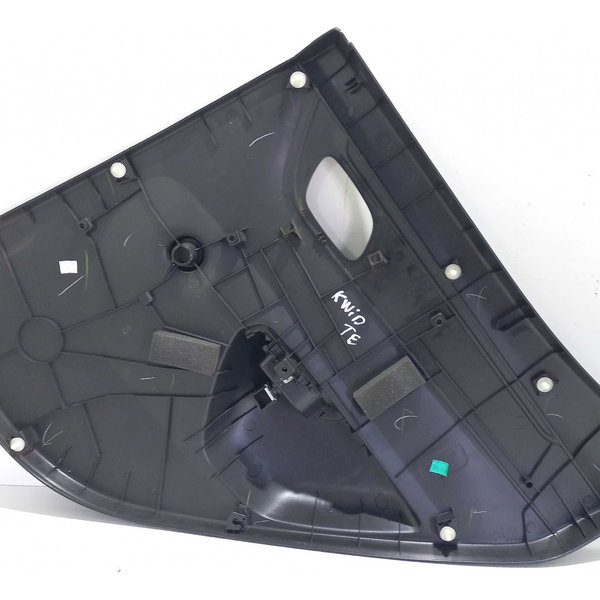 Forro Porta Traseira Esquerda Renault Kwid 2020 Preto