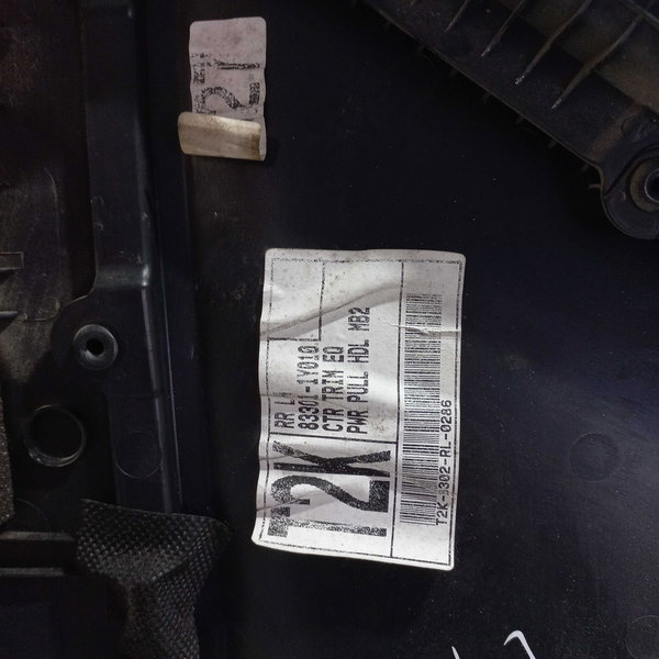 Forro Porta Traseira Esquerdo Kia Picanto Preto