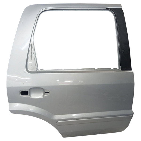 Porta Traseira Esquerda Ford Ecosport 2008 2009 Traseira Esquerdo Prateado