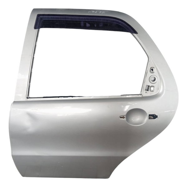 Porta Traseira Esquerda Fiat Palio 2010 2011 2012 Traseira Esquerdo Prateado
