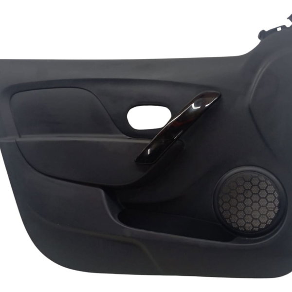 Forro Porta Dianteira Esquerda Renault Sandero 2014 Preto